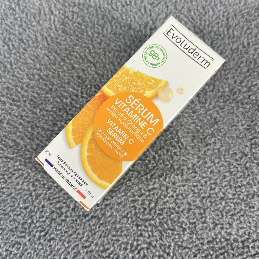 Evoluderm Vitamin C Serum Energizing‎ & Antioxidant orange extract 1.05 oz